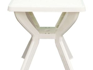 Τραπέζι Κήπου Napoli Fylliana 878-00-008 70x70x70cm White