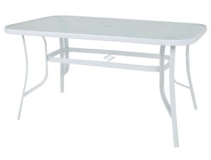 Τραπέζι Rio White Ε2502,2 140X80X71 cm