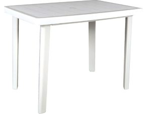 Τραπέζι Marte White Ε323,8 100X67Χ72 cm