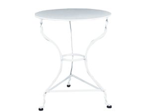 Τραπέζι Παραδοσιακό KD White Ε8501,1 Φ60Χ71 cm